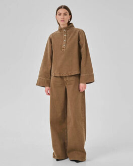 Blouse lange mouw 10705304 abby Klaproos - 38