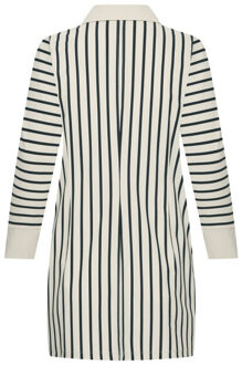 Blouse lange mouw 18 261 084 Ecru - 46