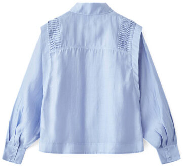 Blouse lange mouw 207346 cmmolly Blauw - S