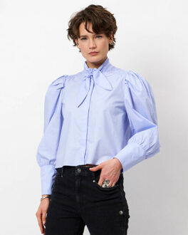 Blouse lange mouw 253129 casson Lichtblauw - 40