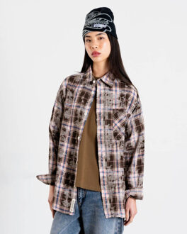 Blouse lange mouw 2535-706 Roze - XS