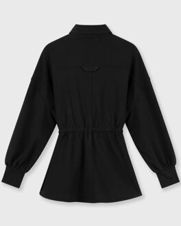 Blouse lange mouw 26-406-9900 Zwart