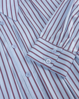 Blouse lange mouw 261-36 blaze Lichtblauw