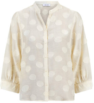 Blouse lange mouw 261p218 xena Ecru - XL