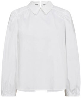 Blouse lange mouw 35969 sannacc Wit