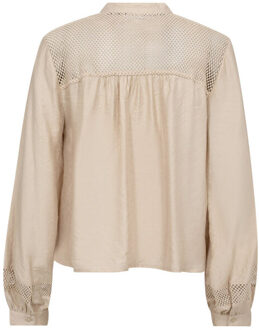 Blouse lange mouw 45082 gwenda Bruin