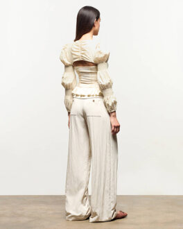 Blouse lange mouw 9964173623635 mary Ecru