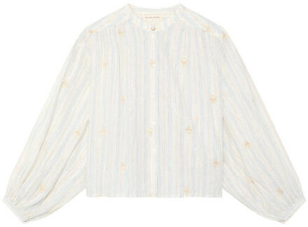 Blouse lange mouw caroline Ecru - S
