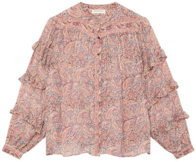 Blouse lange mouw cosima Roze