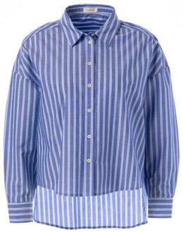 Blouse lange mouw k2107 karma Lichtblauw - 38