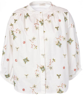 Blouse lange mouw l3013 luna Ecru - 36