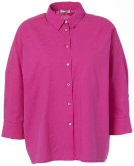 Blouse lange mouw l3031 lemon Roze - 44