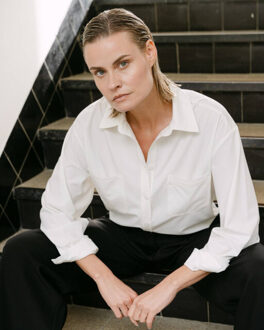 Blouse lange mouw louenaa - maat L Wit