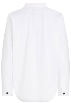 Blouse lange mouw magda Wit - 34