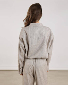 Blouse lange mouw nkf02047 lara Beige - XXXL