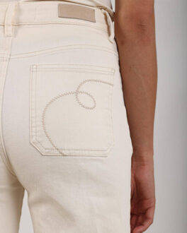 Blouse lange mouw nks02139 bridget - maat XL Ecru