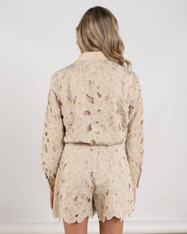 Blouse lange mouw nks02228 chloe Goud - XL