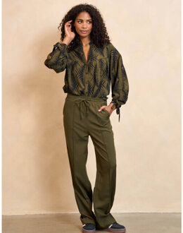 Blouse lange mouw ql01 annika Groen