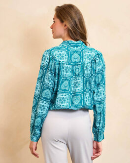 Blouse lange mouw rb11 dalia Groen