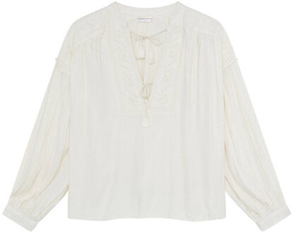 Blouse lange mouw vega Ecru