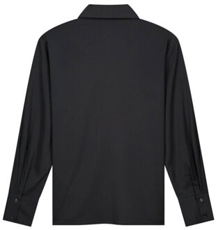 Blouse lange mouw w220305 Grijs