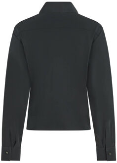 Blouse lange mouw w25n1678ltd Houtskool - 42