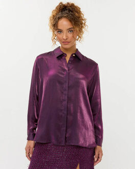 Blouse lange mouw ws2543 lindsey Paars