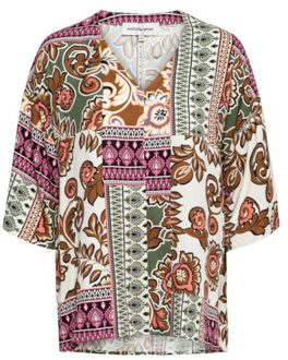 Blouse nena paisley olive multi Print / Multi - S