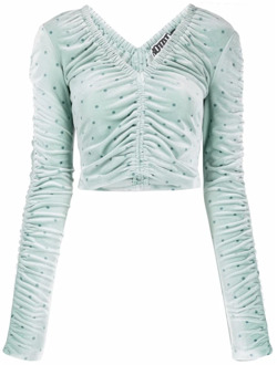Blouse overhemd Rotate Birger Christensen , Green , Dames - L,S,2Xs
