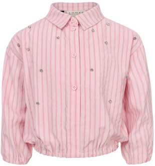 Blouse pastel pink voor meisjes in de kleur Roze - 164