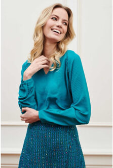 Blouse rowyn esmerald Groen - S