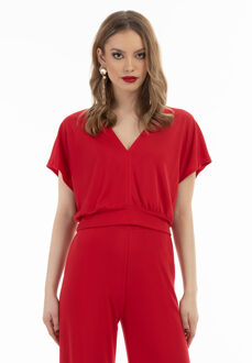 blouse shirt - maat Rood