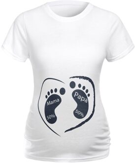 Blouse Voor Zwangere Vrouwen Moederschap Korte Mouwen Cartoon Print Tops T-shirt Zwangerschap Kleding Kleding Voor Zwangere Vrouwen XL