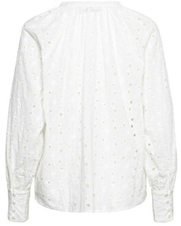 Blouse willa white - maat M Wit