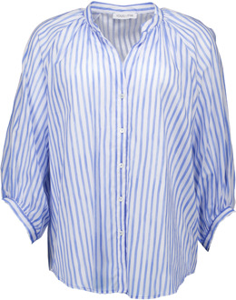 Blouses 3/4 sleeves blouses Blauw - 42
