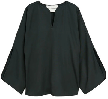 Blouses By Herenne Birger , Black , Dames - L,M,S,Xs
