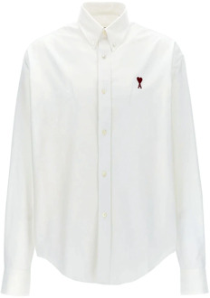 Blouses & Shirts Ami Paris , White , Heren - Xl,L,M