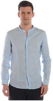 Blouses Shirts Daniele Alessandrini , Blue , Heren - Xl,S