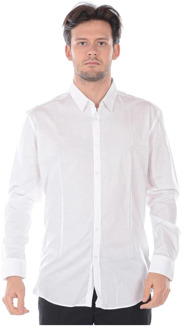 Blouses Shirts Daniele Alessandrini , White , Heren - 3XL