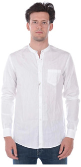 Blouses Shirts Daniele Alessandrini , White , Heren - Xl,L,M,3Xl