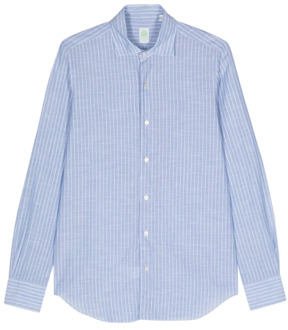 Blouses & Shirts Finamore , Blue , Heren - 2Xl,Xl,M