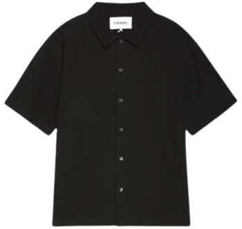Blouses & Shirts Frame , Black , Heren - L,M,S