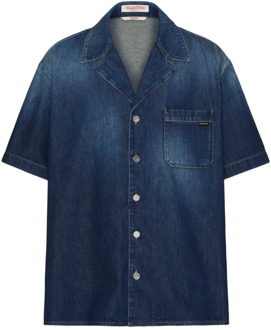 Blouses Shirts Valentino Garavani , Blue , Heren - L,M,S