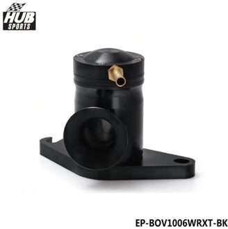 Blow Off Valve Bov Valve Dump Adapter Voor Subaru Wrx Sti Forester Turbo Bout Op Top Mount HU-BOV1006WRXT zwart