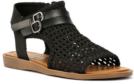 Blowfish Malibu Dream Dames Zwarte Sandalen Blauw