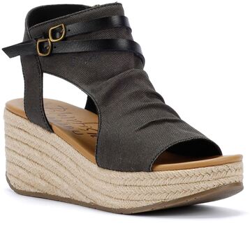 Blowfish Malibu Lacey Vrouwen Zwart Sandalen