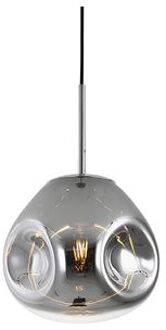 Blown Hanglamp Ø 25 cm Zilver