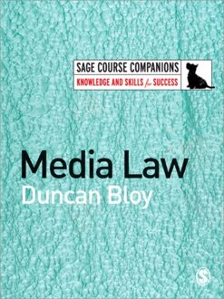Bloy, D: Media Law -  Duncan Bloy (ISBN: 9781412911207)