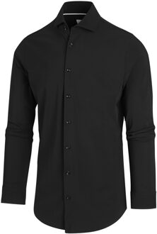 BLUE INDUSTRY 2191.22 shirt black Zwart - 40 (M)