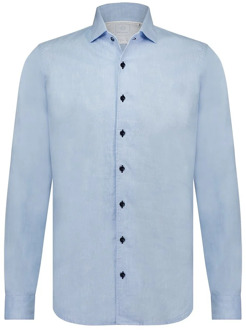 BLUE INDUSTRY 4128.41 shirt blue Blauw - 43 (XL)